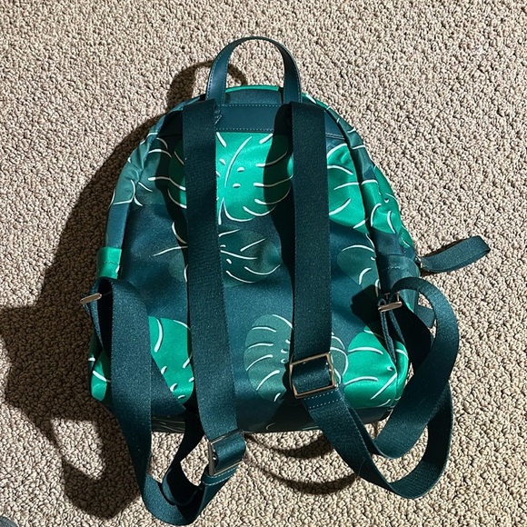 KATE SPADE Chelsea Nylon Backpack - Monstera Leaves - NWOT! - Picture 5 of 9